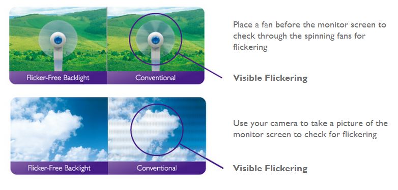 BenQ Flicker-free